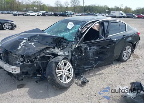 2013 Infiniti G37X z USA, uszkodzony, nr VIN JN1CV6AR2DM763928